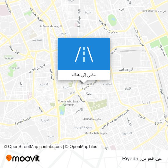 خريطة عين الحواس