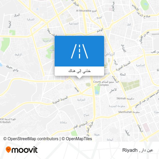 خريطة عين دار