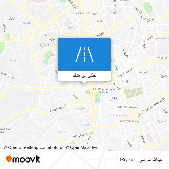 خريطة عبدالله الدوسي