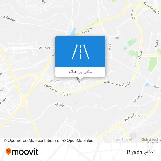 خريطة الحشام