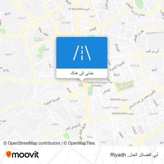 خريطة أبي الفضائل العدل