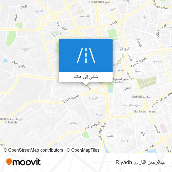 خريطة عبدالرحمن القاري