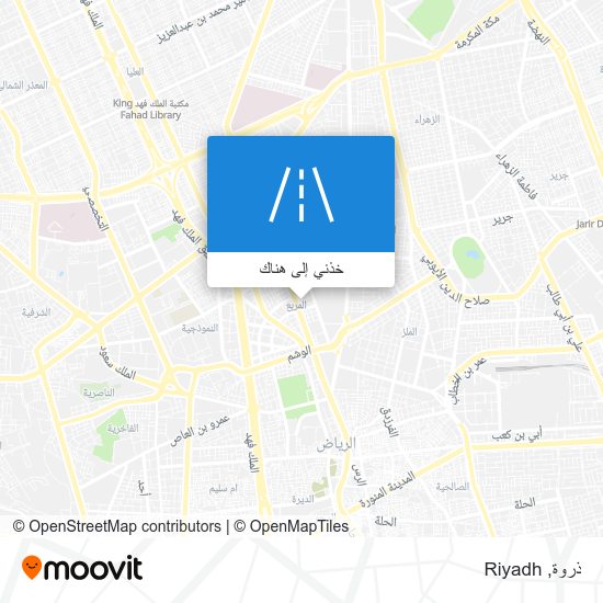 خريطة ذروة
