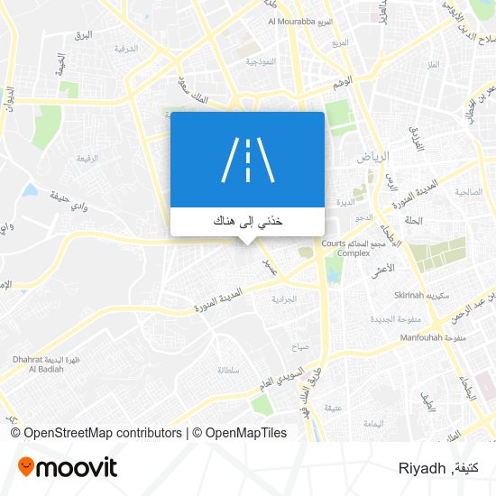 خريطة كتيفة