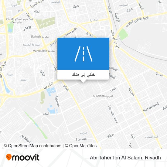 خريطة Abi Taher Ibn Al Salam