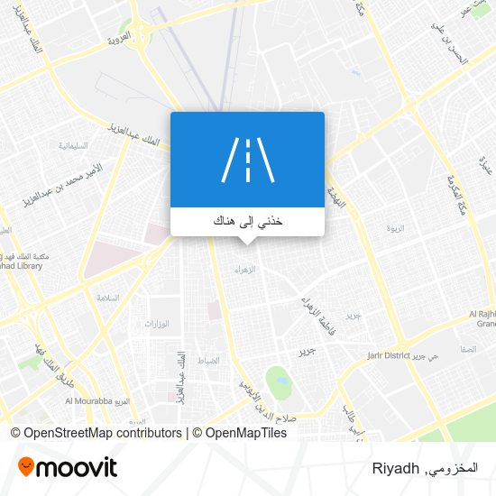خريطة المخزومي
