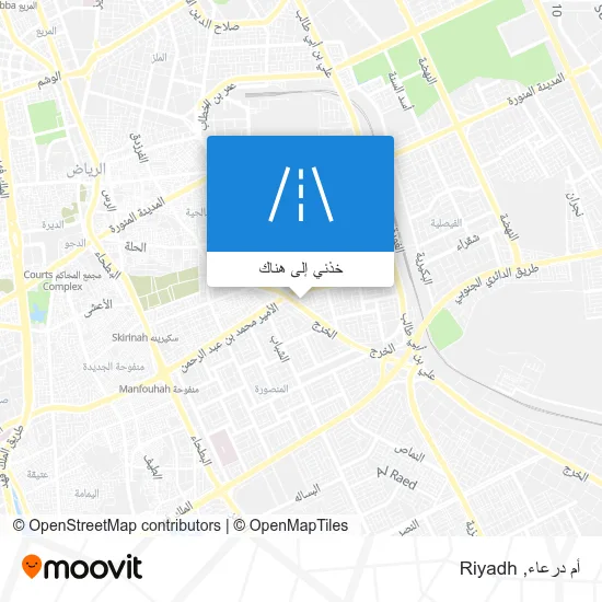 خريطة أم درعاء