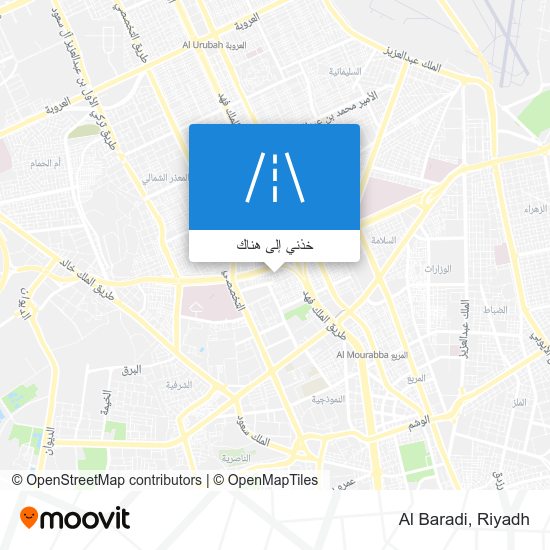 خريطة Al Baradi