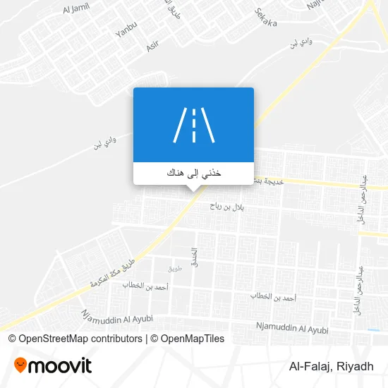 خريطة Al-Falaj