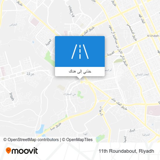 خريطة 11th Roundabout