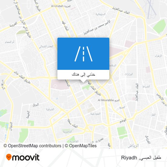 خريطة طفيل العبسي