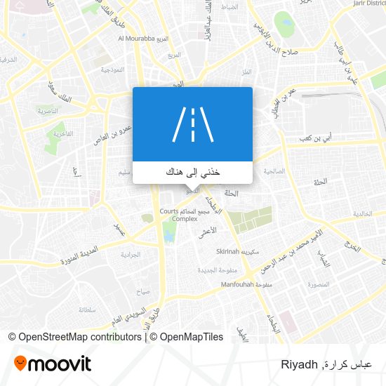 خريطة عباس كرارة