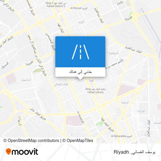 خريطة يوسف الغساني