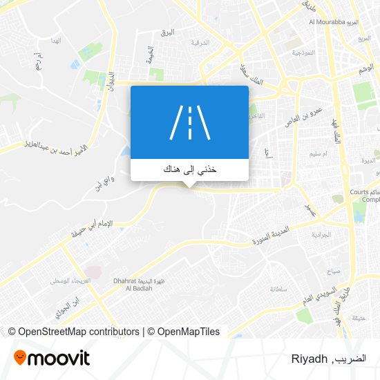 خريطة الضريب