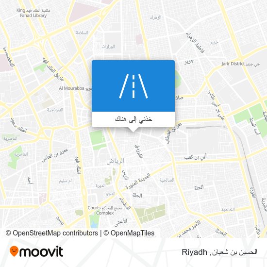 خريطة الحسين بن شعبان