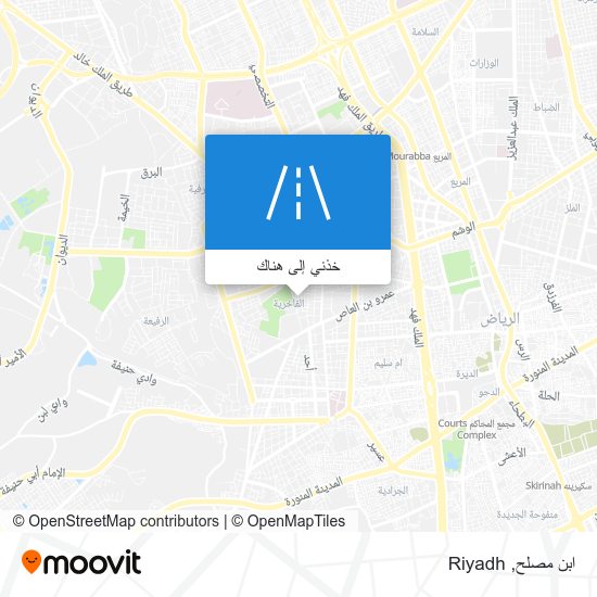 خريطة ابن مصلح