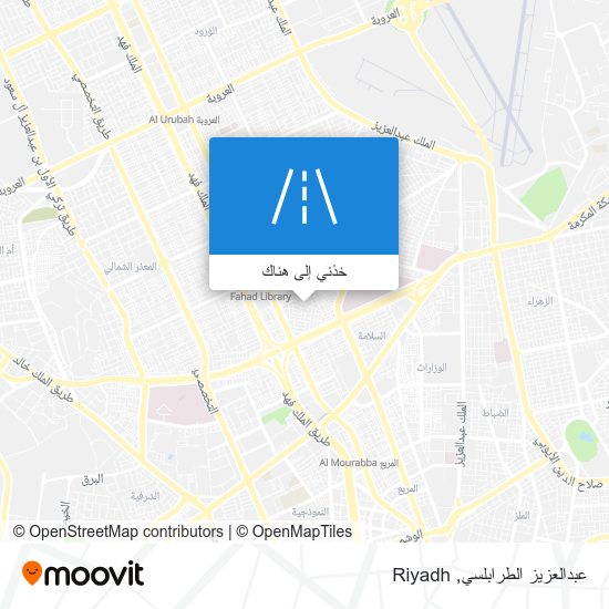 خريطة عبدالعزيز الطرابلسي