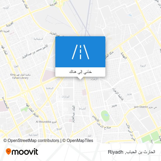 خريطة الحارث بن الحباب