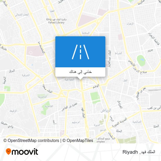 خريطة الملك فهد