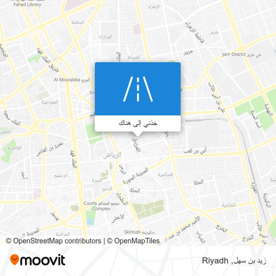 خريطة زيد بن سهل