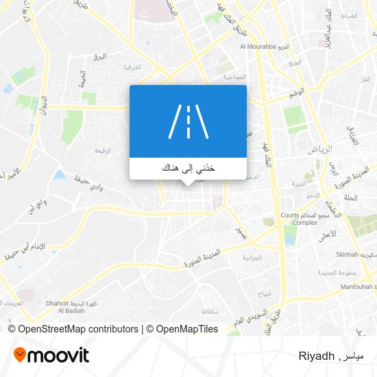 خريطة مياسر