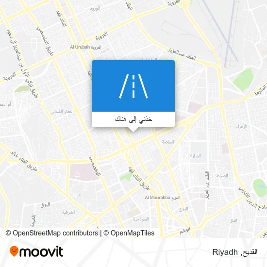 خريطة القديح