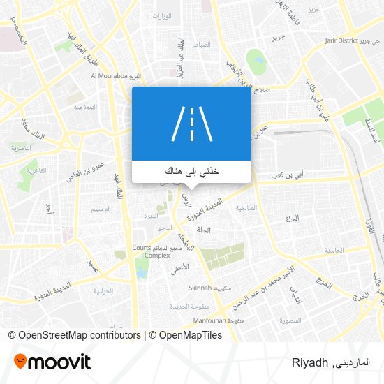 خريطة المارديني