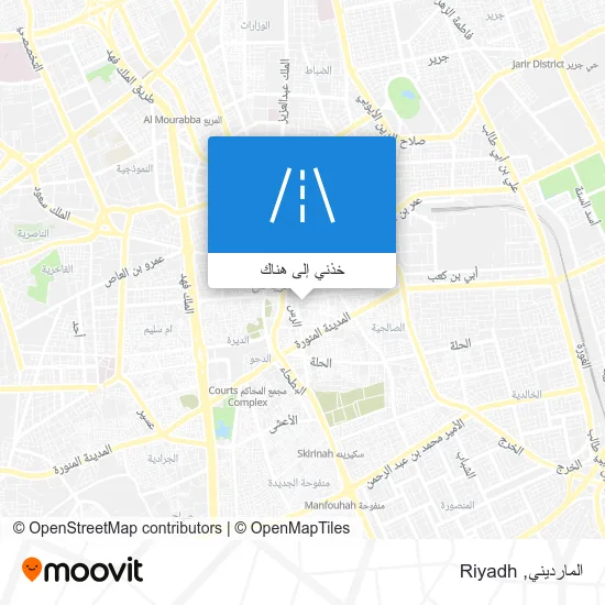 خريطة المارديني