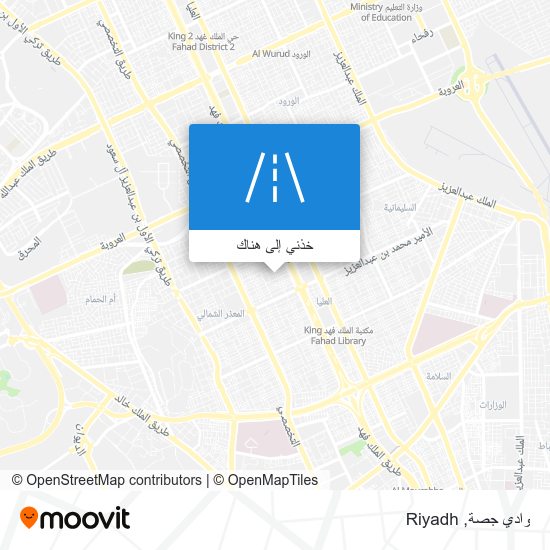 خريطة وادي جصة