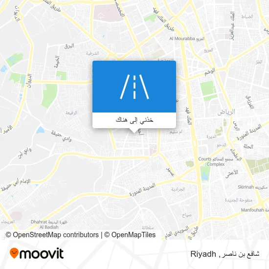 خريطة شافع بن ناصر