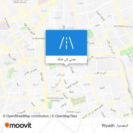 خريطة المحسنية