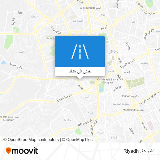 خريطة الشارعة