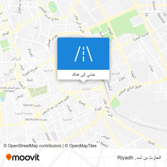 خريطة الحارث بن أسد