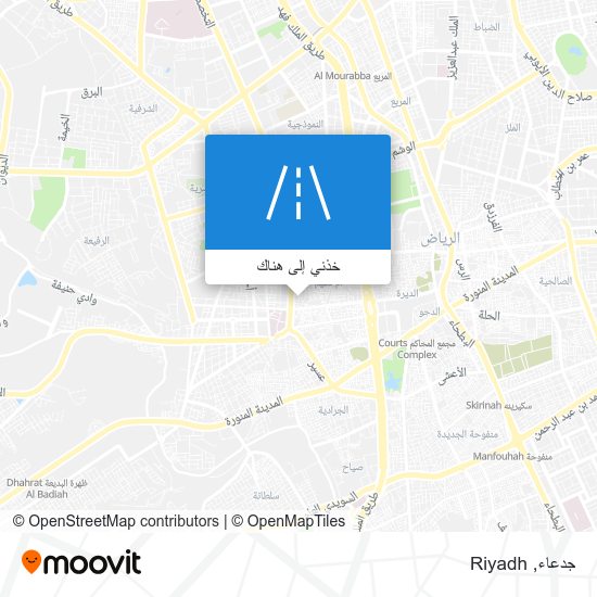 خريطة جدعاء