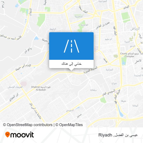 خريطة عيسى بن الفضل