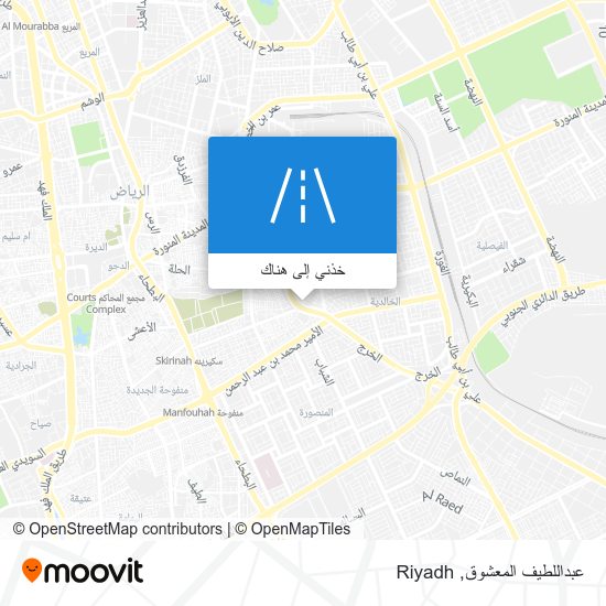 خريطة عبداللطيف المعشوق