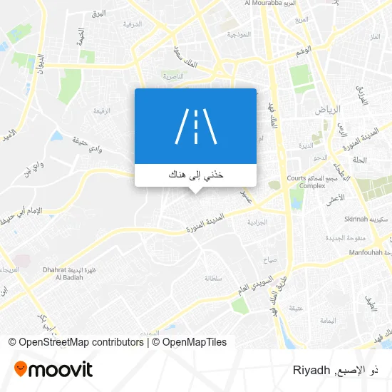 خريطة ذو الإصبع