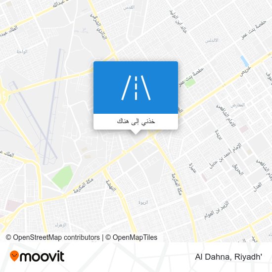 خريطة 'Al Dahna