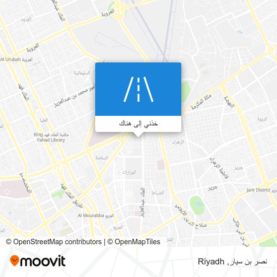 خريطة نصر بن سيار