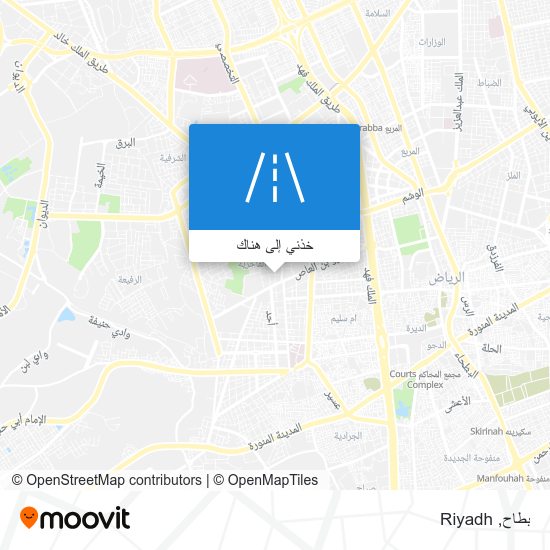 خريطة بطاح
