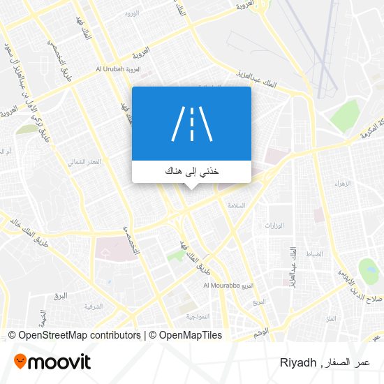 خريطة عمر الصفار