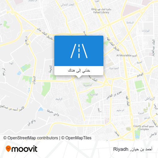 خريطة أحمد بن حيان