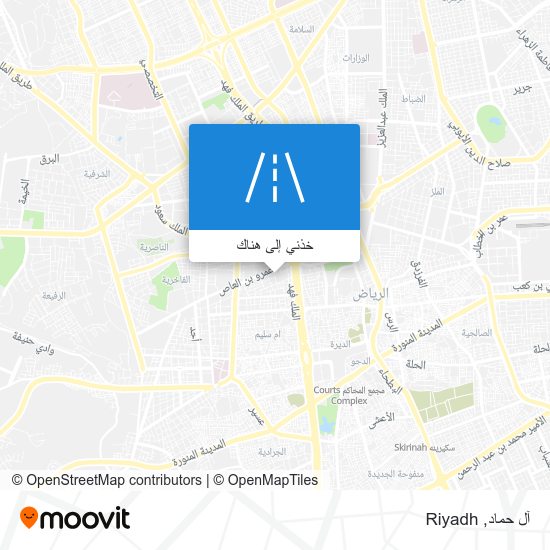 خريطة آل حماد