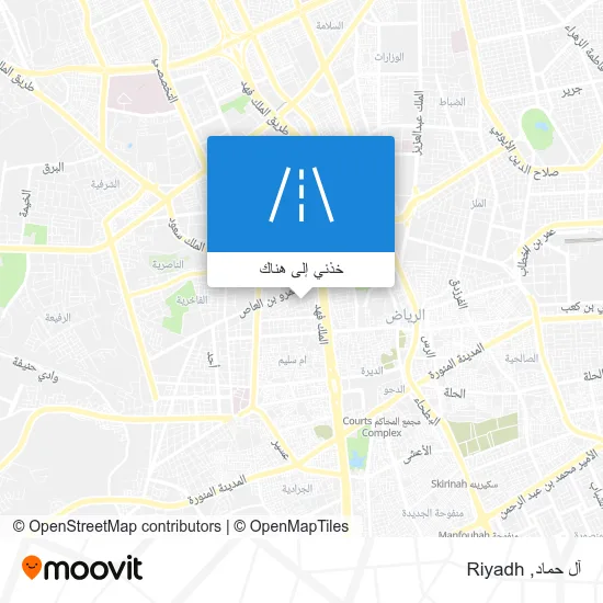 خريطة آل حماد