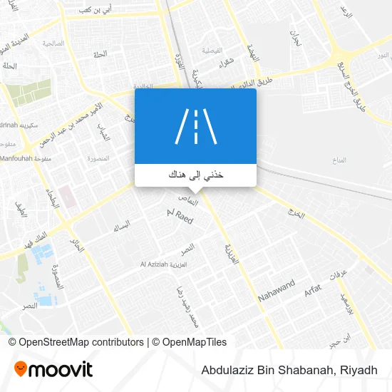 خريطة Abdulaziz Bin Shabanah