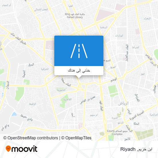 خريطة ابن خزيم