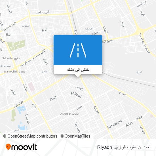 خريطة أحمد بن يعقوب الرازي
