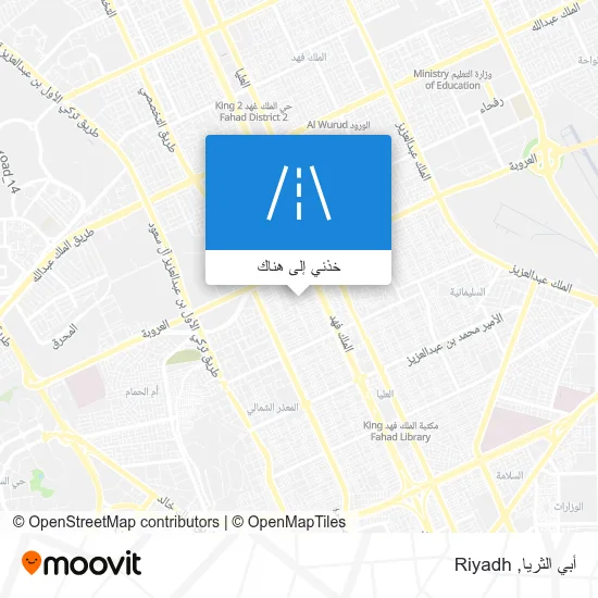 خريطة أبي الثريا