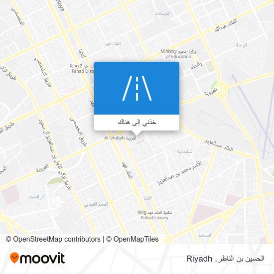 خريطة الحسين بن الناظر