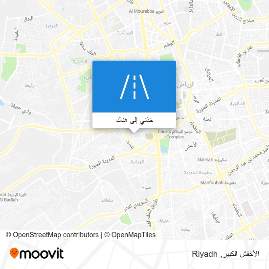 خريطة الأخفش الكبير